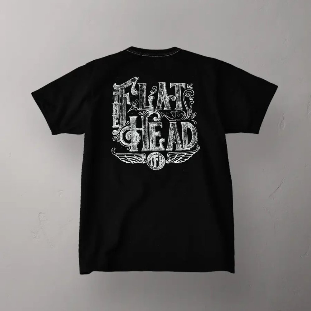 Flat Head FN-THC-035 Tee - Black